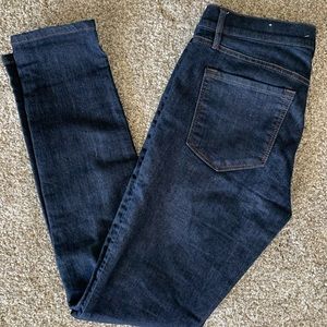 Like new Loft dark denim jeans size 2